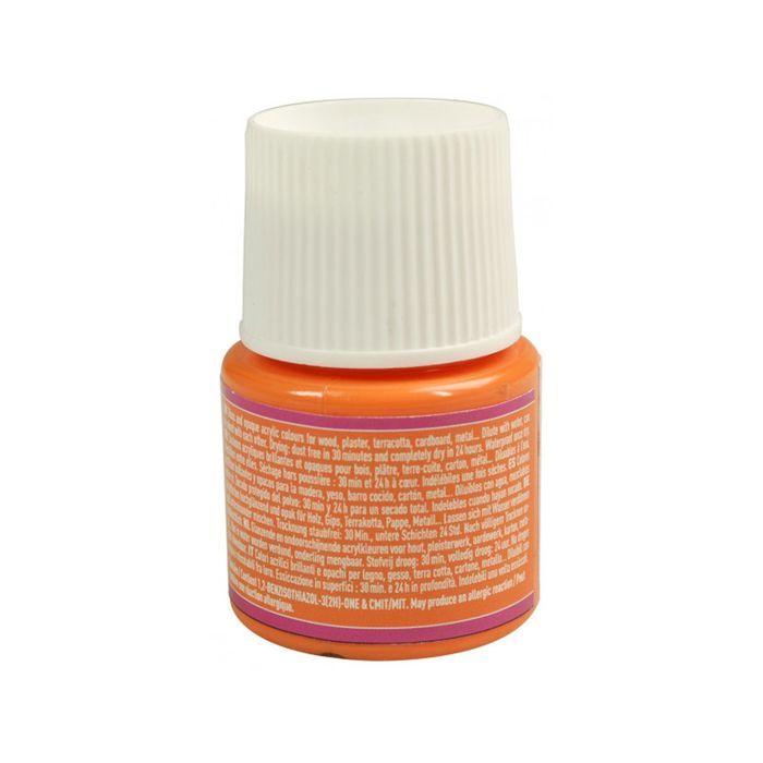 Acrylic Paint - PEBEO - Déco - Glossy - 45 Ml - Halloween Orange