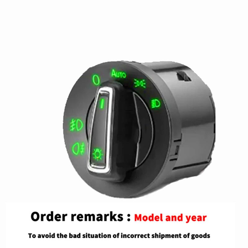 Headlight Automatic Switch For Skoda Yeti 5L 2009 2010 2011 2012 2013 2014 2015 2016 2017 Car Accessories Auto Upgrade Tuning