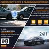 1080P HD dashcam with 360° all-around coverage, featuring four built-in cameras front and rear. Equipped with infrared night vis