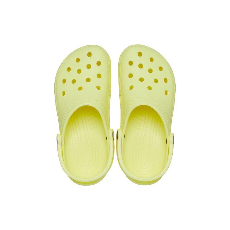 Crocs Classic Clog Beach Sandals Unisex Footwear Iris-Yellow 10001-75U