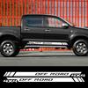 4x4 Offroad Autoaufkleber Türseiten-Kit für Hilux Wrap Vinylfolie Wasserdichte PVC-Aufkleber Außen Auto Dekor Zubehör