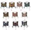 Women Chinese Embroidery Half Top Shawl Vintage Flroal Cheongsam Fake Collar Lace-Up Decorative Neck Cover Dickey Short