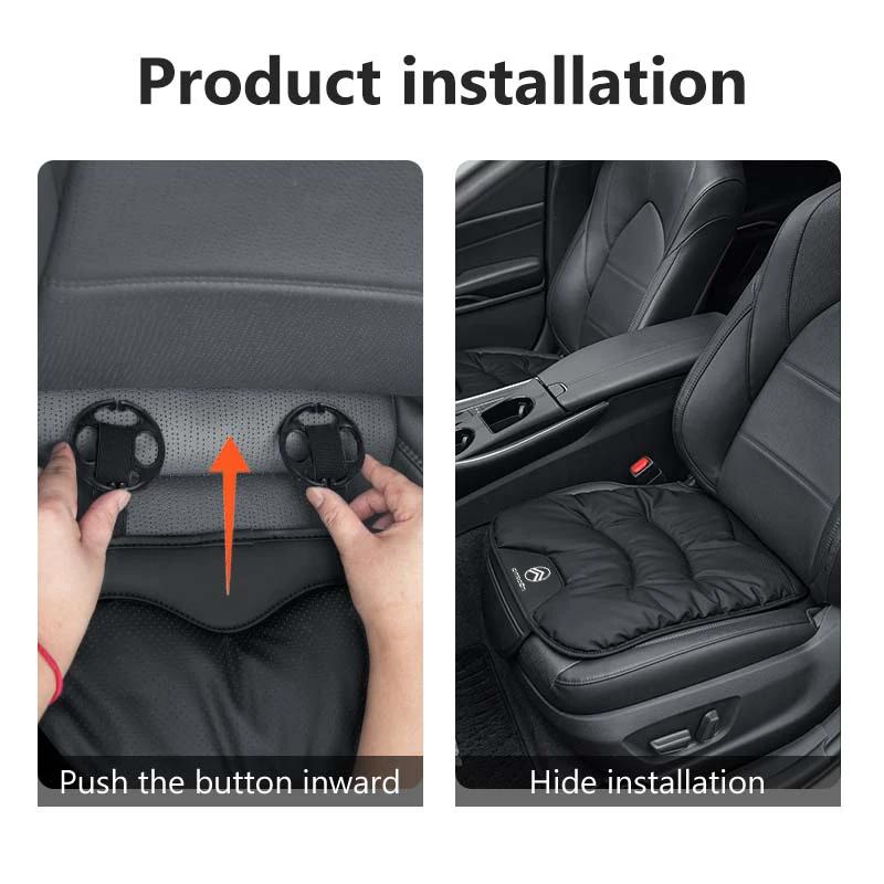 Car Luxury Ice Silk Cushion Storage Bag Breathable Seat Cover For Citroen C4 C3 C5 C1 C2 C6 C4L DS3 DS4 Berlingo Picasso Jumper