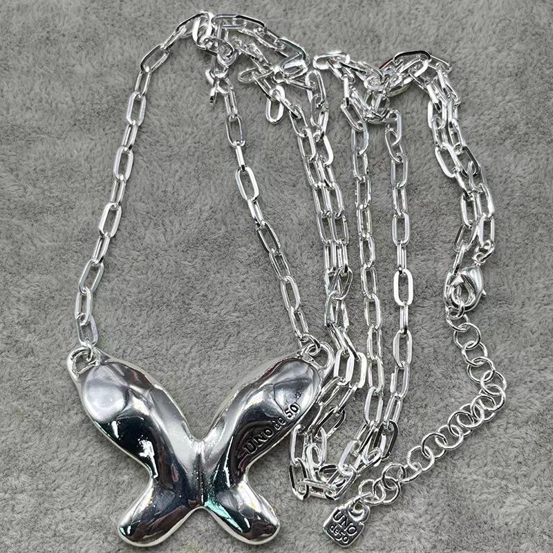 2024 UNOde50 Exquisite Butterfly Necklace - Romantic Jewelry Gift