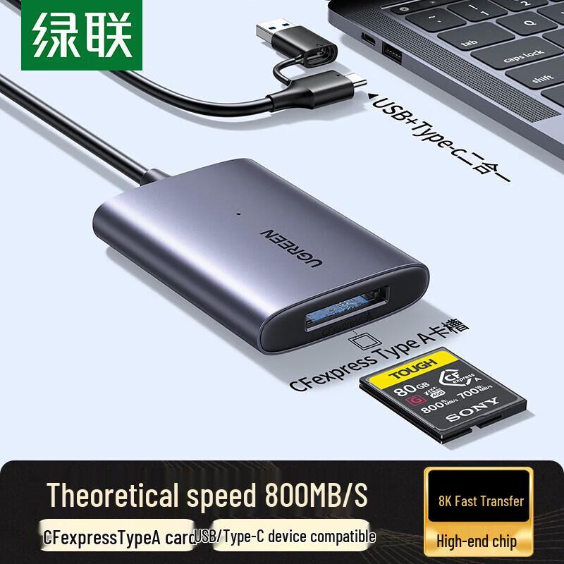 Ugreen 4-in-1 USB 3.0 CFexpress Type A Card Reader