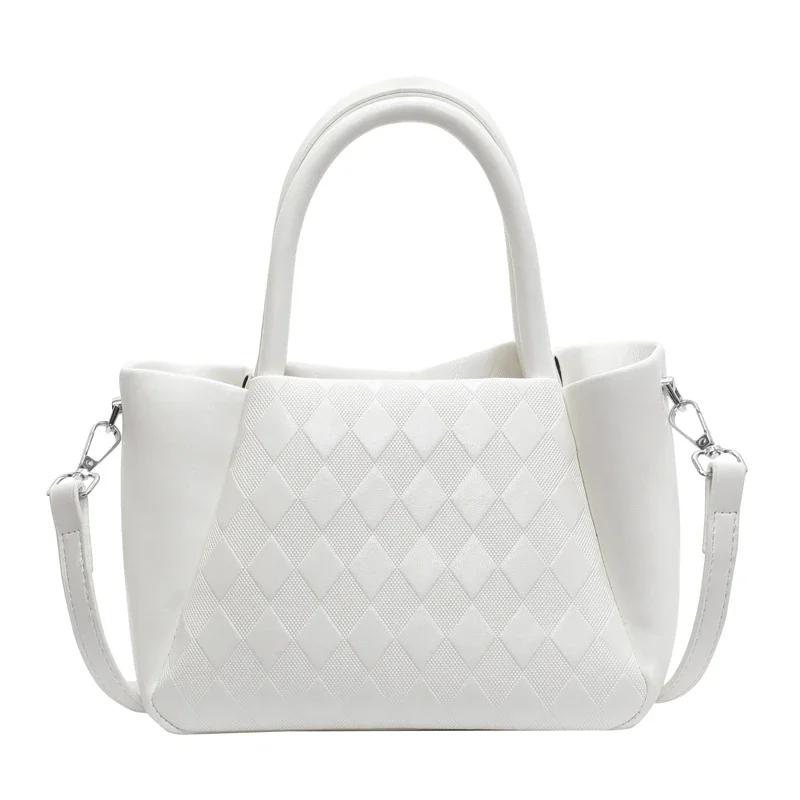 

Элегантные и стильные сумки через плечо из цельного плутония с квадратной молнией и ромбовидной решеткой