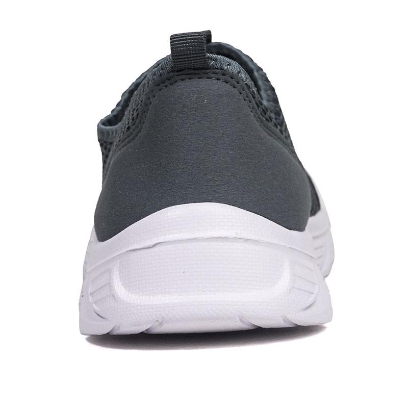 Herren Sommer Mesh Slip-On Leichte Atmungsaktive Outdoor-Wanderschuhe