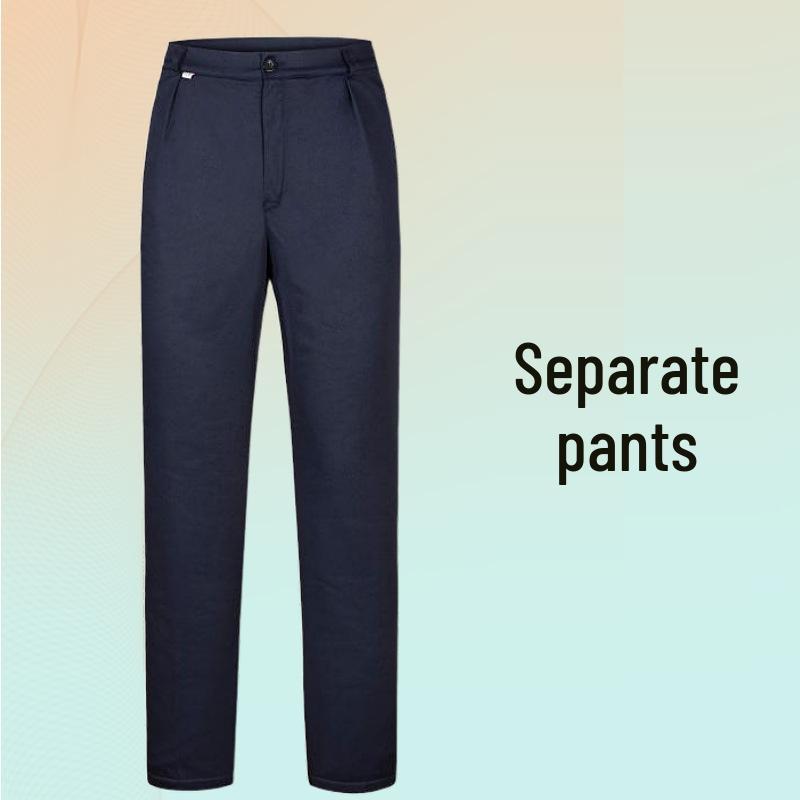 

Men s Anti-Static Reflective Workwear Set - Long-Sleeve Suit for Spring/Autumn, Ideal for Road Administration and Sanitation Tasks. Small