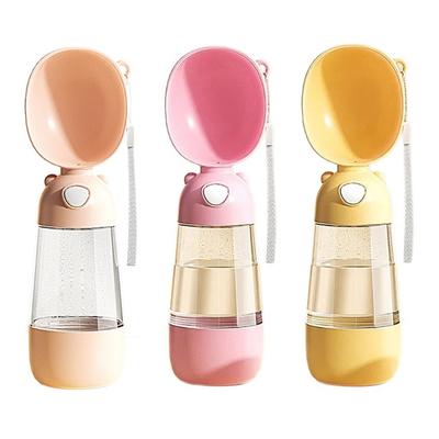 Hunde-Wasserflaschen Mode-Haustierbecher Große Kapazität Haustierflaschen Reise-Wasserbecher für kleine große Hunde Reise-Welpen Zubehör