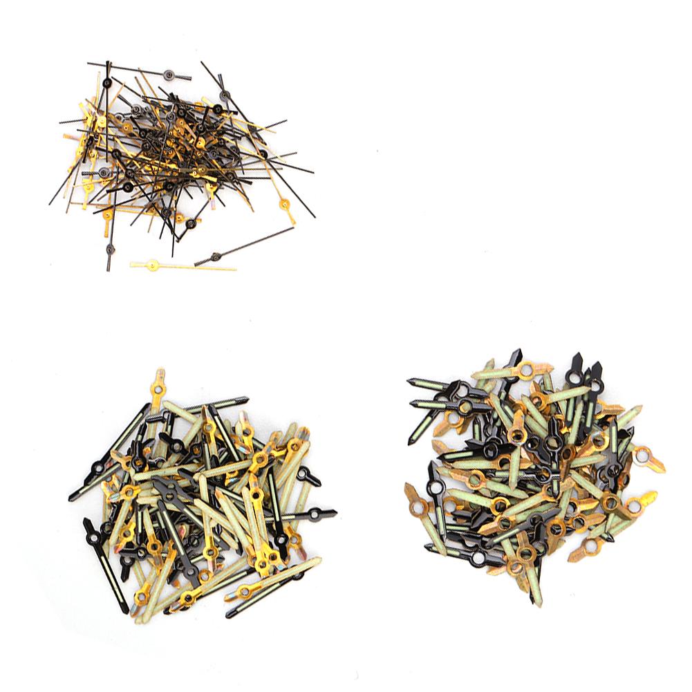 100Pcs Set Watch Second Minute Housr Hands for 2035 Movement with Night Light