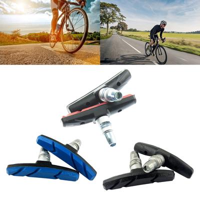 6Pcs Bike Brake Pads V-brake Wheels Cushions Rubber Brake Shoes Bicycles Brake Pads Bike Brake Pad Replacement Pads Set