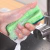 5Pcs Scratch-Free Wood Pulp Dishwashing Sponge Descaling Cleaning Rub  Kitchen Sink Cleaning