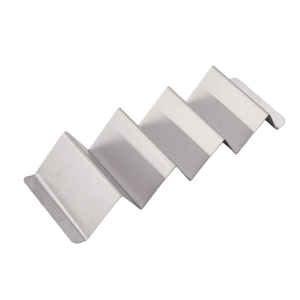 Kitchen Taco Holder Stand   Shape Stainless Steel Taco   Holder Grill for Baking