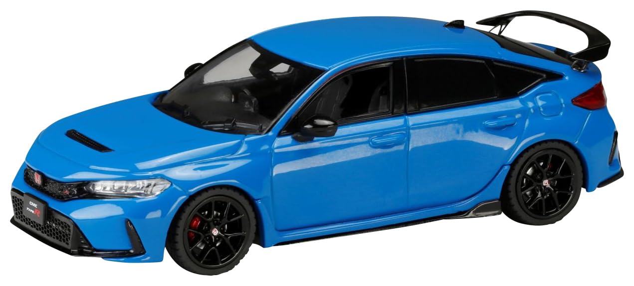 

HobbyJAPAN HJD43 Scale Honda Civic TYPE R RACING BLACK Package Racing Blue Pearl Finished Model HJD431003BL 1/43 (FL5)