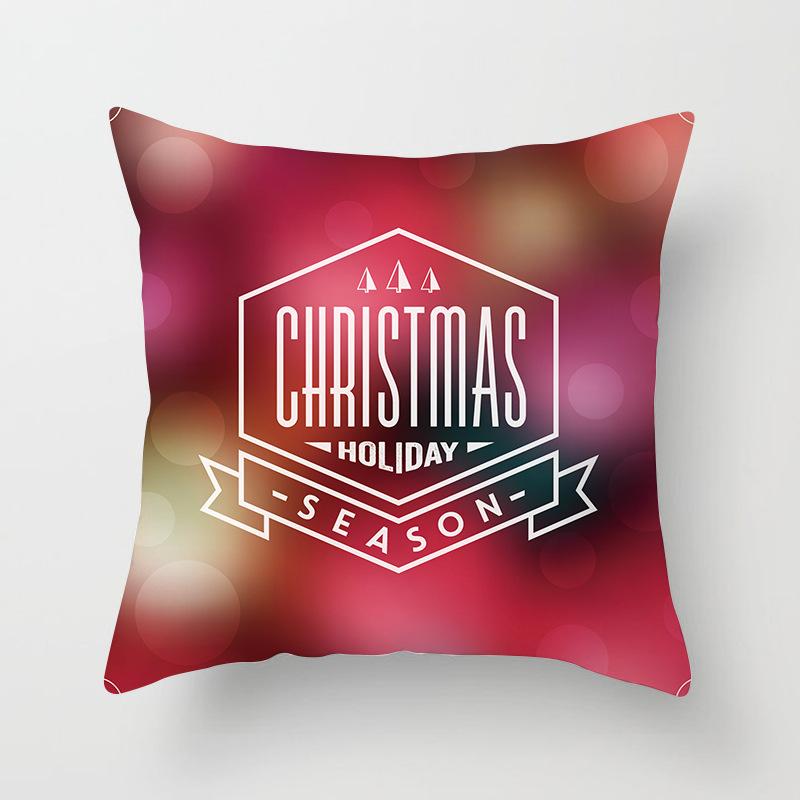 2022 New Christmas Decoration Pillowcase Santa Claus Pillowcase Pillowcase Merry Christmas Gift Pillowcase