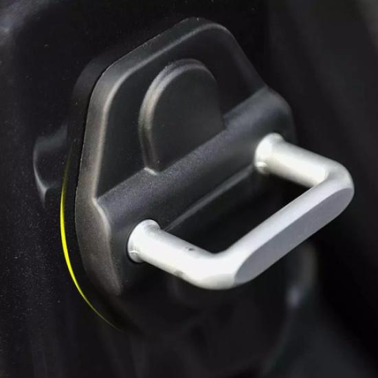 For Jeep Gladiator JT/JL 18-25 Black Exterior Door Lock Cover Buckle Cover Trim