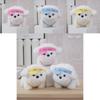 Plush Soft Charming Dog Doll Keychain Lovely Bag Charm For Kids Adults And