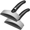 2pcs Scraping Edge Car Snow Remover Shovel Silicone Snow Cleaning Tool Handheld Ice Scraper  Window