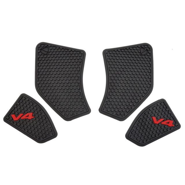 For Ducati Fuel Tank Grip Pads Knee Traction V4 Panigale V4S Streetfighter V4 S 2025 2020 2019 2018 Anti-slip Fuel Tank Sticker