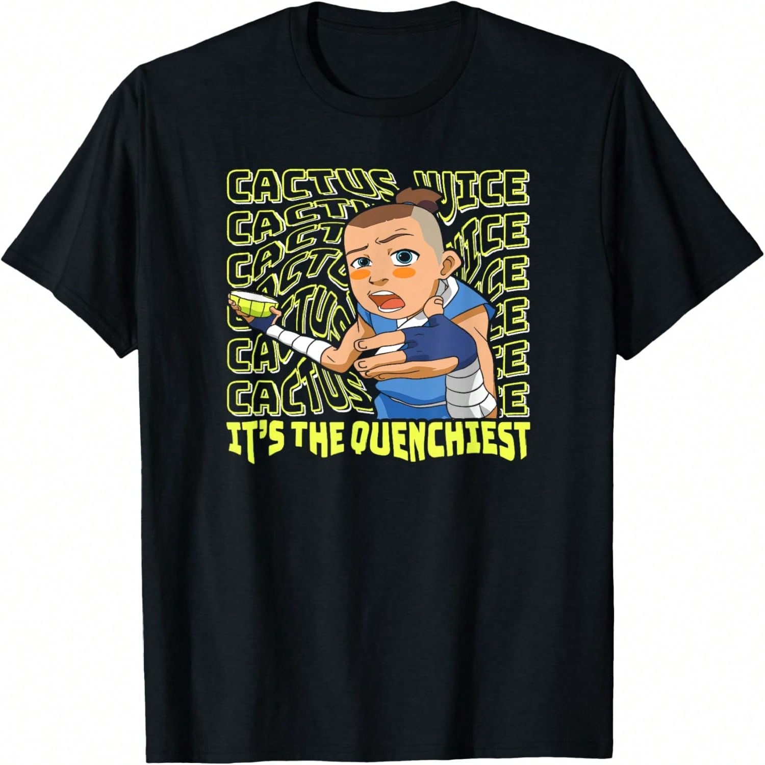 Aang Character Montage T-Shirt S разноцветный