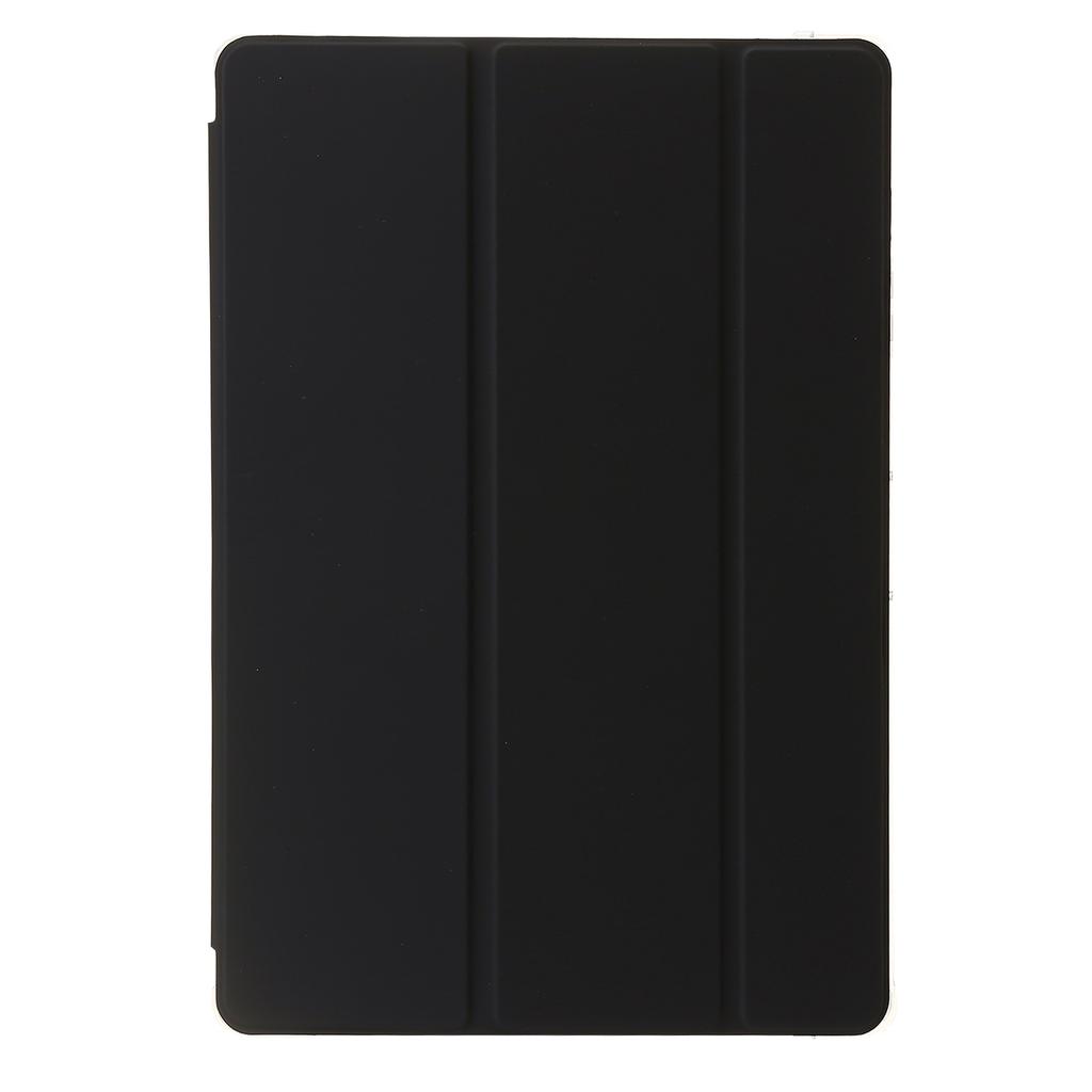 Pro Samsung Galaxy Tab S10+ Pouzdro Skládací Stojan Kůže+TPU+Akryl Průhledná Zadní Strana Kryt na Tablet