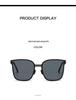 High-End Lightweight Folding Sunglasses with UV Protection for Men and Women - Perfect for Driving and Outdoor Activities