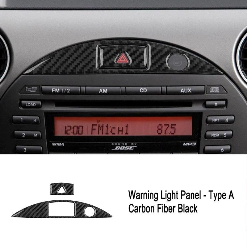 Car Emergency Light Lamp Switch Warning Button Trim Cover Panel Sticker For Mazda Mx-5 Miata Nc 2009-2015 Accessories Interior