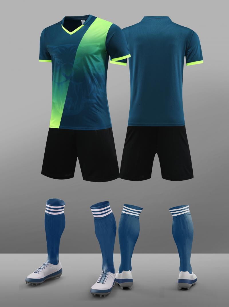 

Male And Female Primary School Football Match Uniform Jersey Adult Children S Football Uniform Set World Cup Fan Version 4XS темно-синий