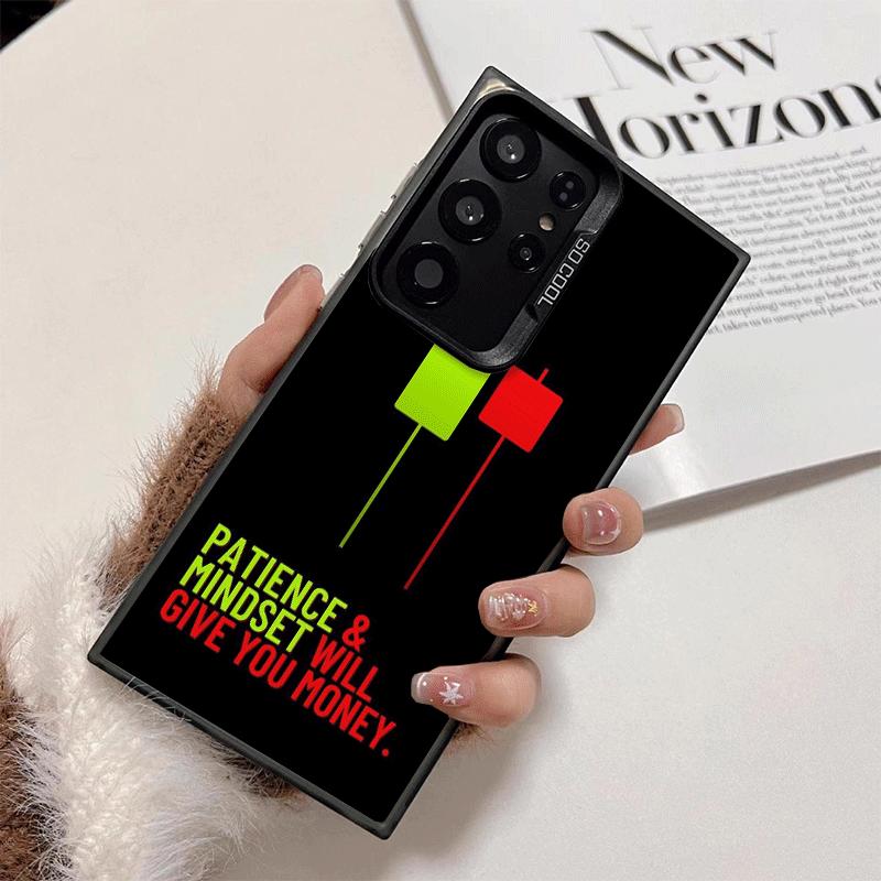 Day Trader Forex Day Trading Shockproof Phone Case for Samsung Galaxy S26 Edge S25 Ultra S24 FE S23 Plus S21 Cover Anti Fall Fun