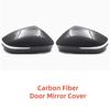 Car Rearview Accessories Carbon Fiber Silver Side Mirror Cover Door Wing Mirror Frame Covers For Toyota Prius 60  2024 2025