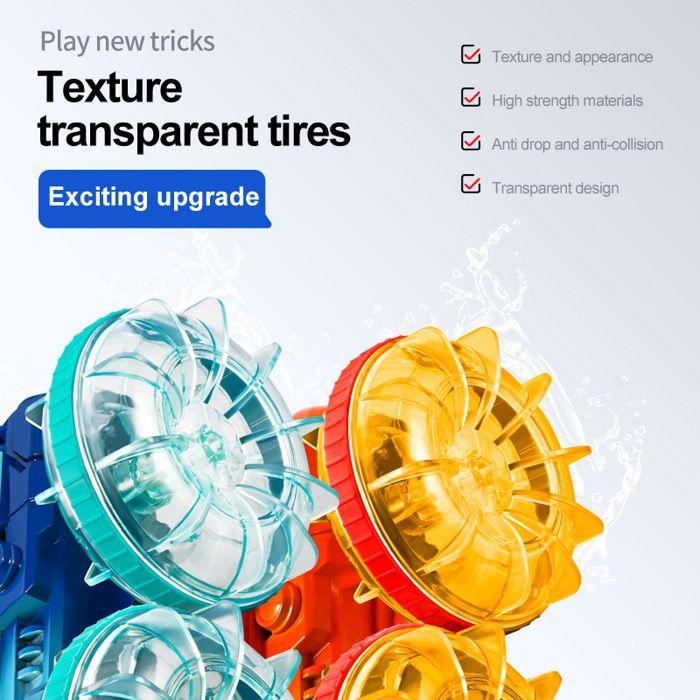 Ferngesteuertes Auto - MARSEE - 4WD - Amphibisch - 2,4 GHz - Bunte Lichter