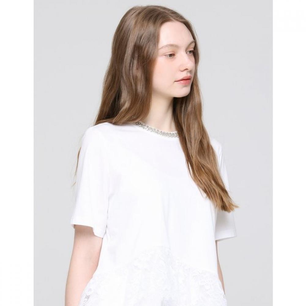 SON JUNG WAN Bidding Lace T shirT Zdr6262221