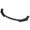 Front Bumper Lip Spoiler Splitter Kit Aerodynamic Part for Auto Car Modification(Glossy Black White )
