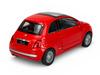 WELLY 2007 FIAT 500 ČERVENÝ 1:34 43605