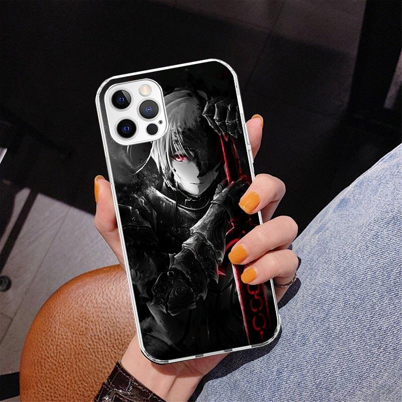 Fate Zero Stay Night Saber Phone Case For iPhone 13 12 Mini 11 Pro Max XS XR X SE 7 8 Plus 5S 5 6S 6 Gift Print Cover Fundas