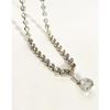 Luxury Double-Layer Clavicle Chain Necklace with Pearls and Diamonds