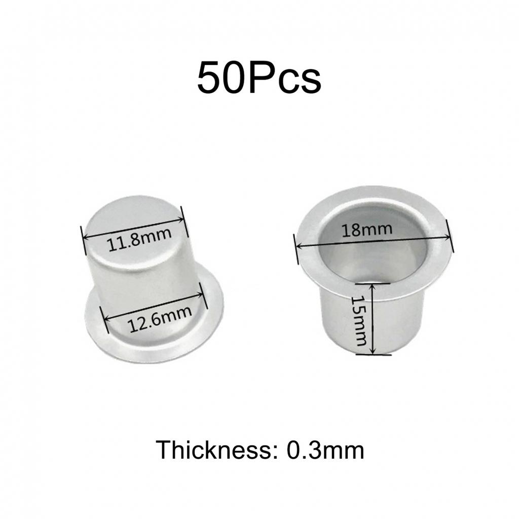 Candlestick Metal 30pcs/50pcs Aluminum Sheet Decorative