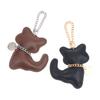 Pu Leather Cat Keychain Cute Animal Keyring Women Bag Charm Handbag Hanging Pendant Decoration Girl Gifts