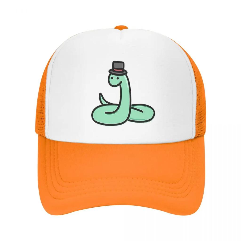 Cute Snake Cap Fashion Casual Mesh Baseball Caps Adjustable Hat Hip Hop Summer Unisex Baseball Hats Polychromatic