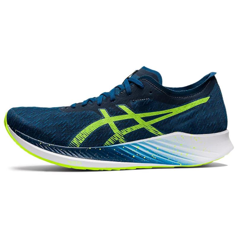 

ASICS Magic Speed Mako Blue Hazard Green Sneakers 1011B026-402 45