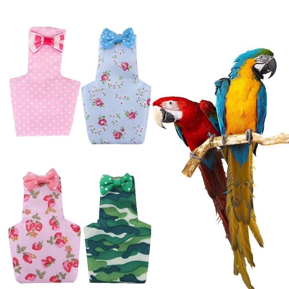 

Дрессировка Поведенческие Средства Попугай Подгузник Для Попугая Птица Подгузник Голуби Летный Костюм Одежда Для Попугая M зелёный