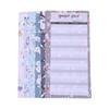 Zipper Envelope PU Leather Notebook Binder 6 Ring Binder Marble Budget Binder Marble Notebook