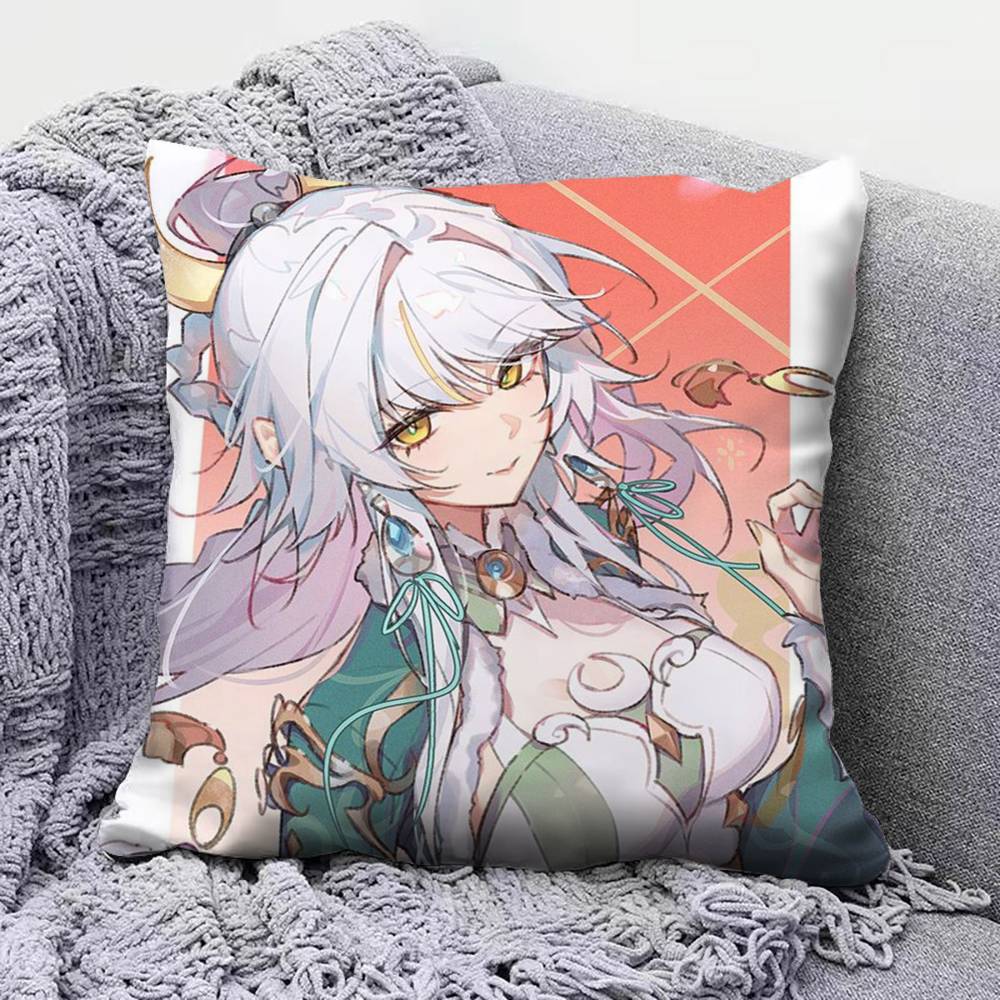 Citlali Klee Nilou Columbina Genshin Impact Pillow Covers, Home Sofa Cushion Covers And Aecorative Custom