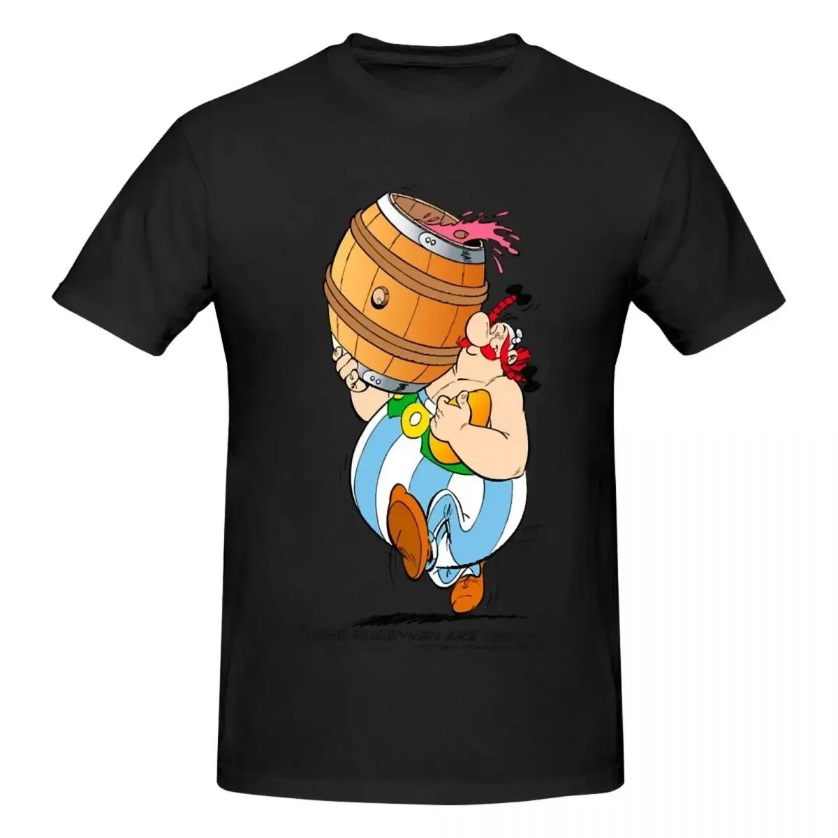 2024100% Cotton TShirt Funny Tshirt Funny Asterix Obelix ... S