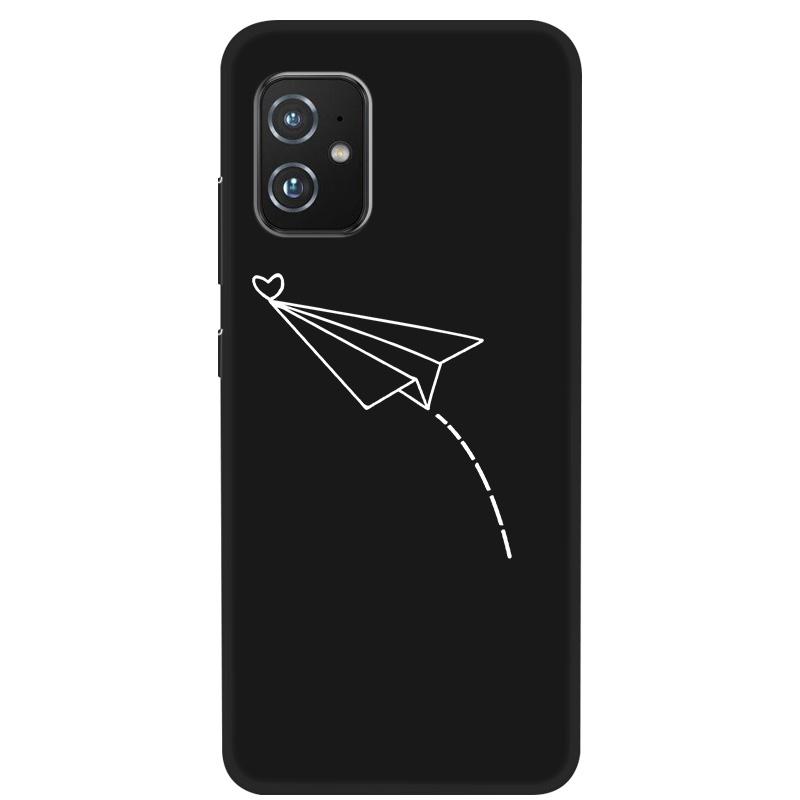 Black Silicone Case For Asus Zenfone 8 ZS590KS Case Soft Back Cover Coque For Asus Zenfone 8 ZS590KS Phone Case Zenfone8 Funda