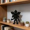 Strange Petal Shaped Man Eating Flower Monster Statue Ornament, Alien Creature Shaped Horror Room Decoration Alien Monster Model