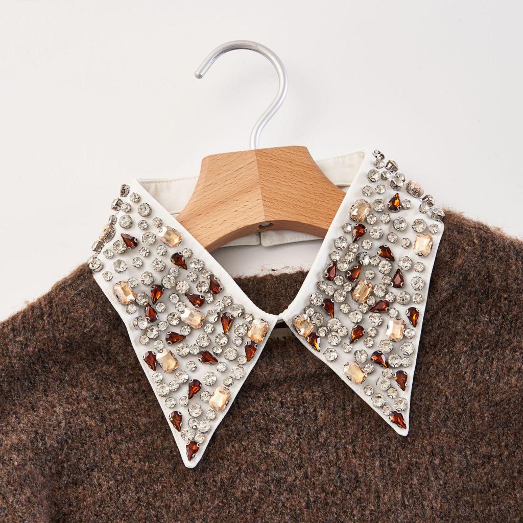 High-Quality Handcrafted Cyberpunk Style Women's Faux Collar