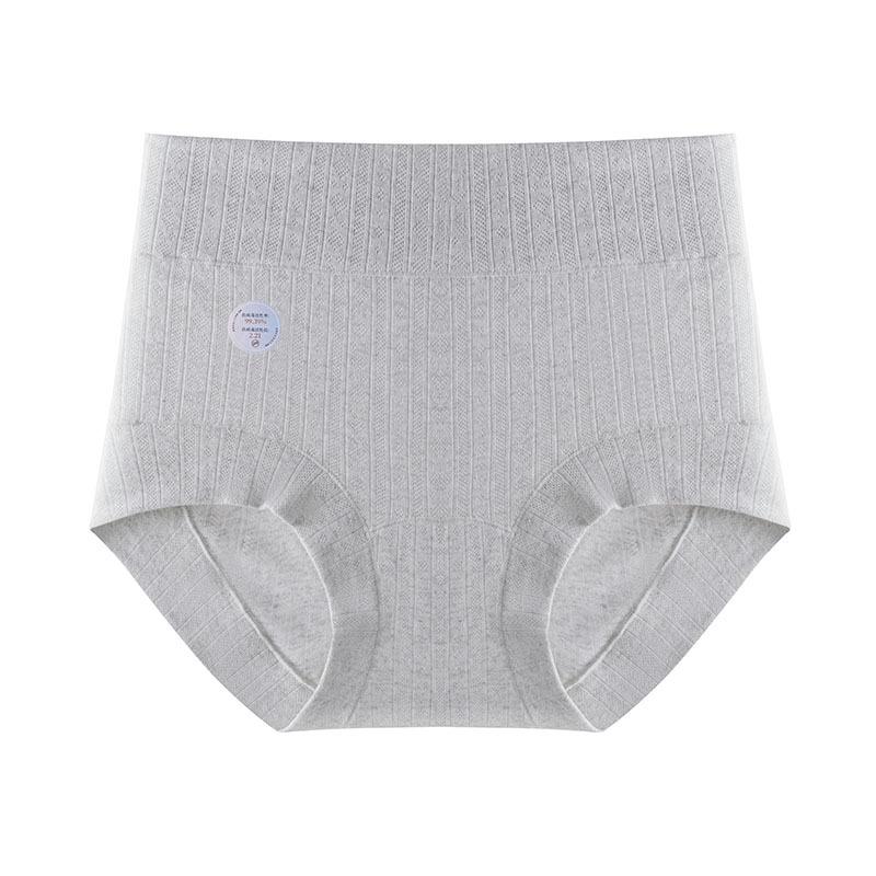 Large Size Women Spring and Autumn Cotton Can Reduce HPV High Waist Breathable 10A Antibacterial Extended Crotch Small Boxer Briefs