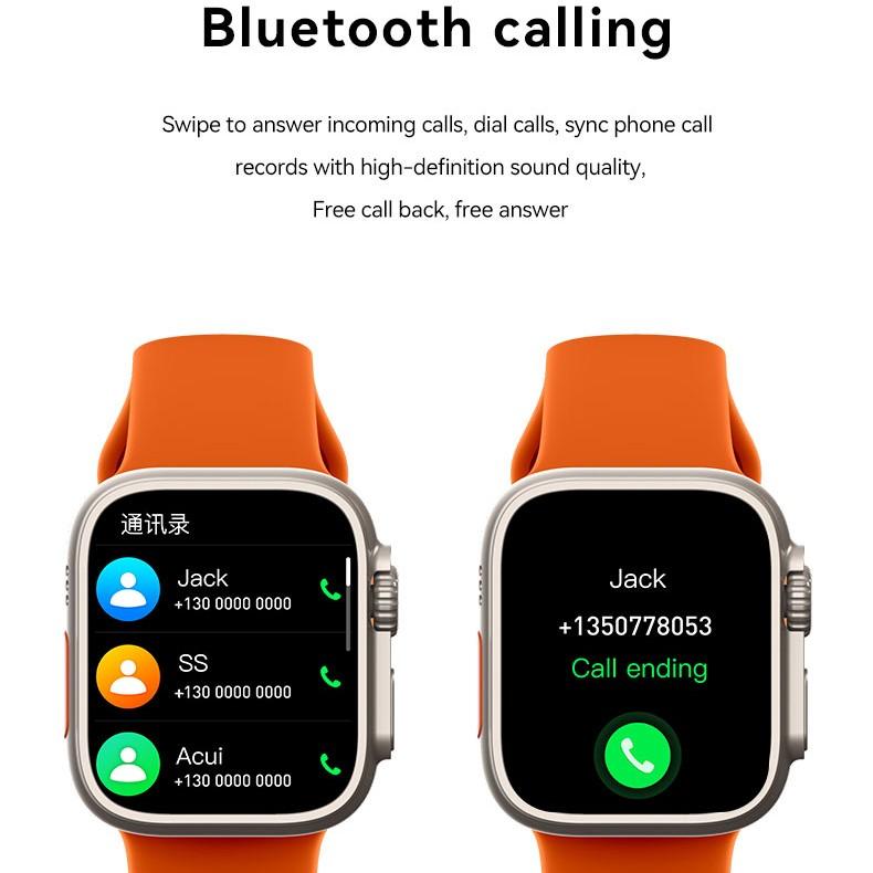 Buy 2022 New Watch 8 Ultra Smart Watch X8 Ultra Men Women NFC Barometer