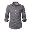 Men's Casual Outdoor Collared Corduroy Long-Sleeve Shirt